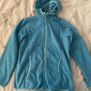 Blue Lands’ End Kids Fleece